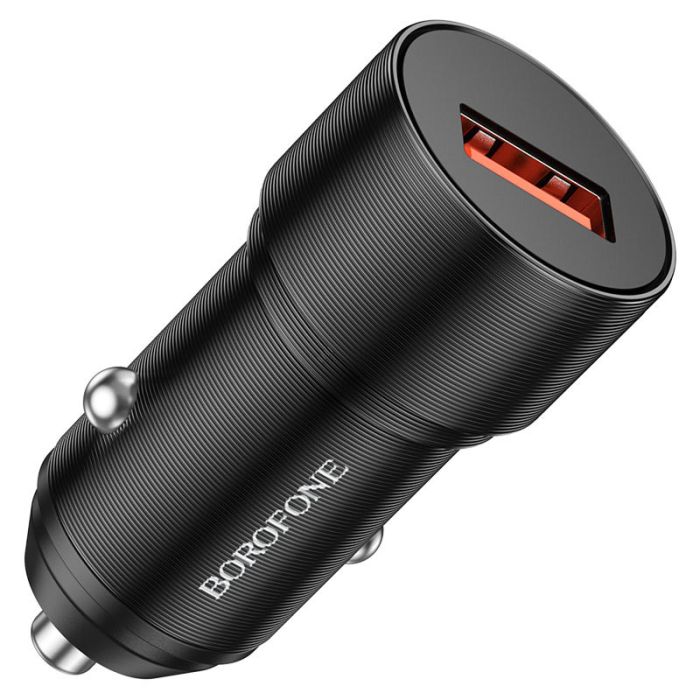 АЗП Borofone BZ19A Wishdom QC3.0 (1USB-A) + кабель USB to MicroUSB