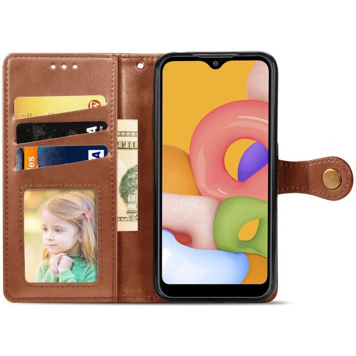 Шкіряний чохол книжка GETMAN Gallant (PU) для Oppo A98