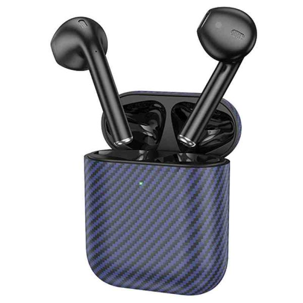 Бездротові TWS навушники Hoco EW41 Plus (carbon fiber pattern version)