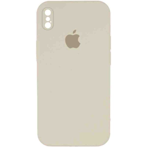 Чохол Silicone Case Square Full Camera Protective (AA) для Apple iPhone XS Max (6.5")