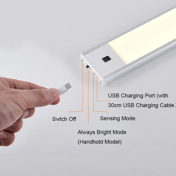 Сенсорний світильник LED з датчиком руху MZ-L1005 (40*10*500mm)