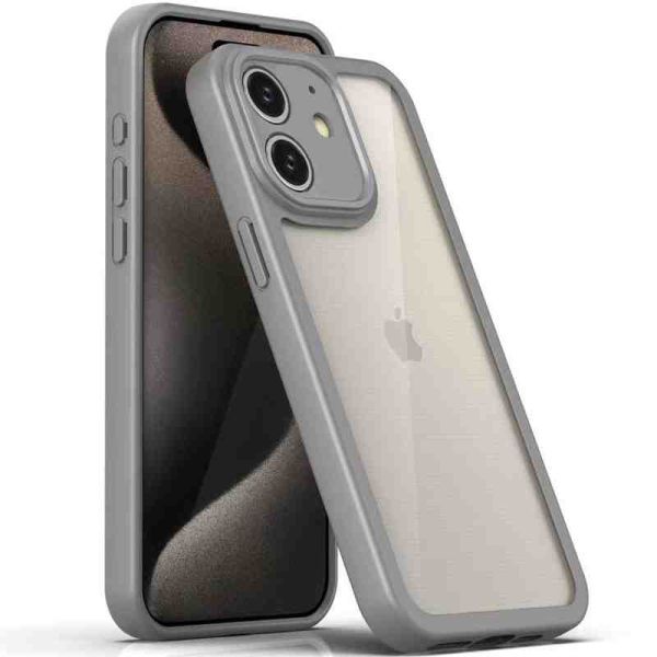 TPU чохол Transparent + Colour 1,5mm для Apple iPhone 11 (6.1")