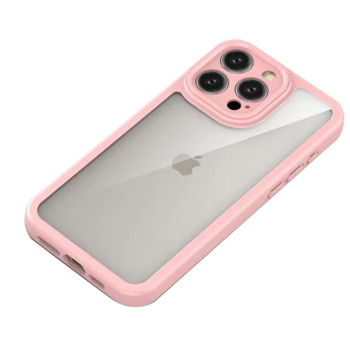 TPU чохол Transparent + Colour 1,5mm для Apple iPhone 11 Pro Max (6.5")