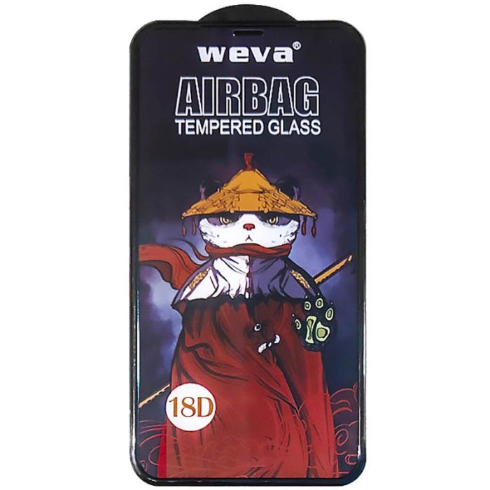 Захисне 2.5D скло Weva AirBag (тех.пак) для Apple iPhone 11 Pro Max / XS Max (6.5")
