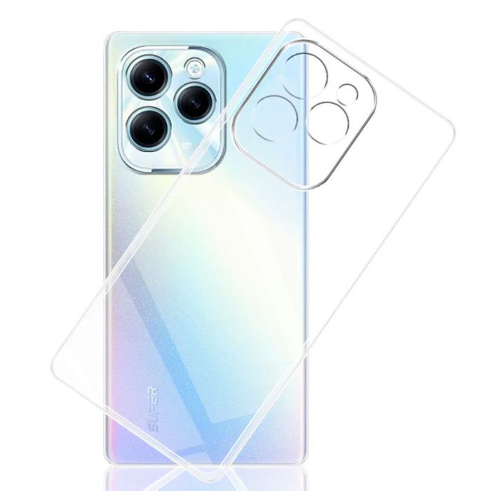 TPU чохол Epic Transparent 1,5mm Full Camera для Infinix Hot 40 / 40 Pro / Tecno Spark 20 Pro