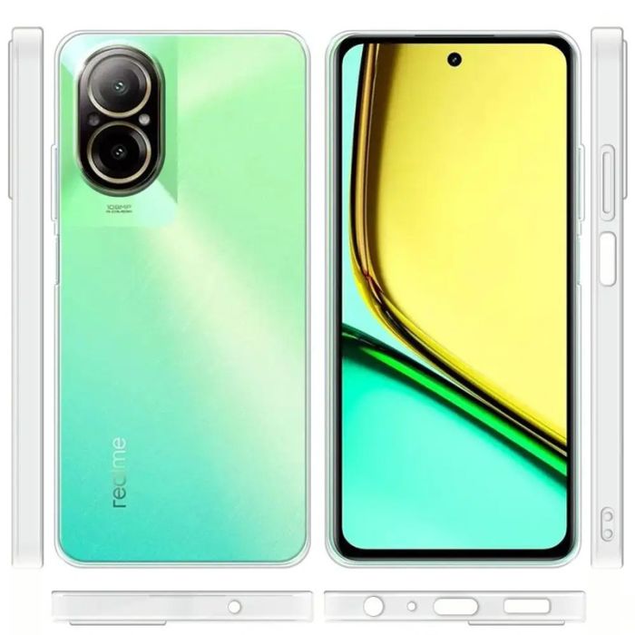 TPU чохол Epic Transparent 1,5mm Full Camera для Realme C67 4G
