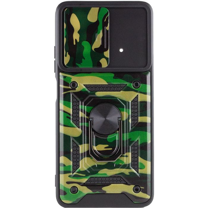 Ударостійкий чохол Camshield Serge Ring Camo для Xiaomi Poco X4 Pro 5G