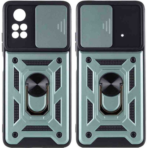 Ударостійкий чохол Camshield Serge Ring для Xiaomi Poco X4 Pro 5G