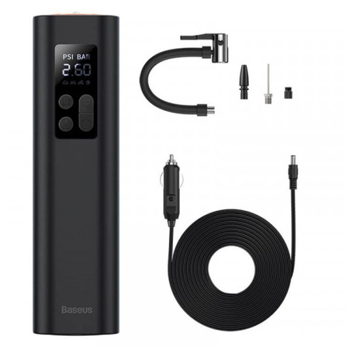 Автомобільний насос Baseus Super Mini Inflator Pump (CRCQ000001)