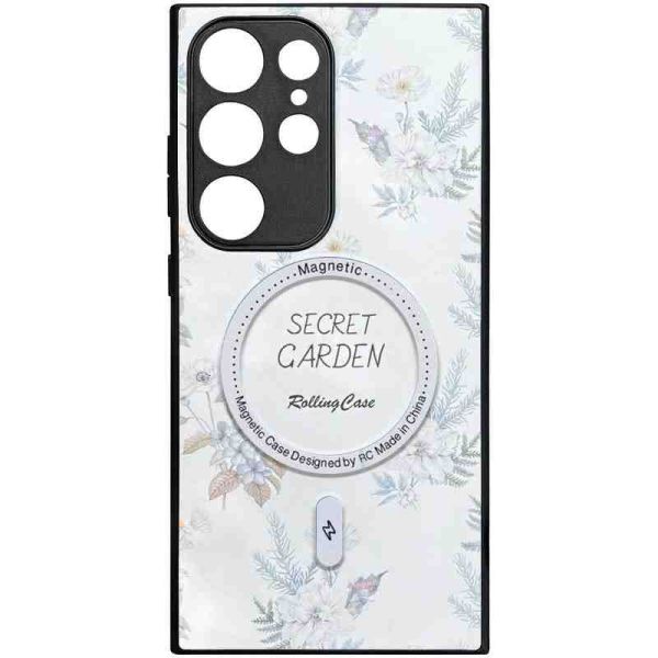 TPU+PC чохол Secret Garden with MagFit для Samsung Galaxy S23 Ultra