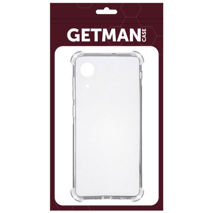 TPU чохол GETMAN Ease logo посилені кути Full Camera для Samsung Galaxy A03 Core