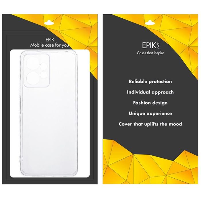 TPU чохол Epic Transparent 1,5mm Full Camera для Xiaomi Redmi Note 13 4G