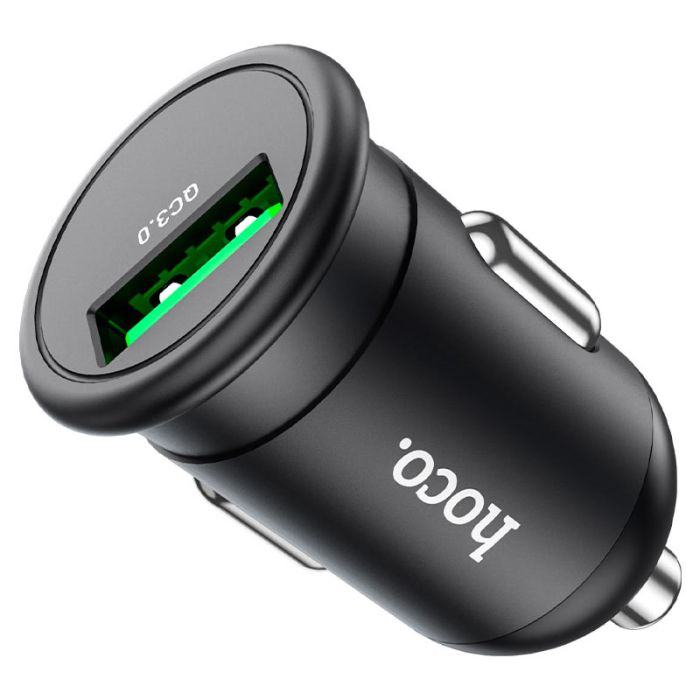 АЗП Hoco Z43 Mighty QC3.0 18W (1USB-A) + кабель USB to MicroUSB
