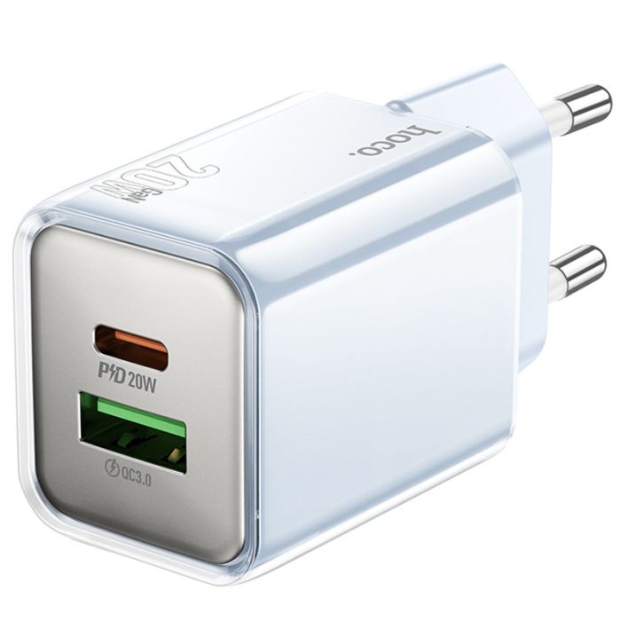 МЗП Hoco N46 Glorious PD20W+QC3.0 (1USB-A/1C)
