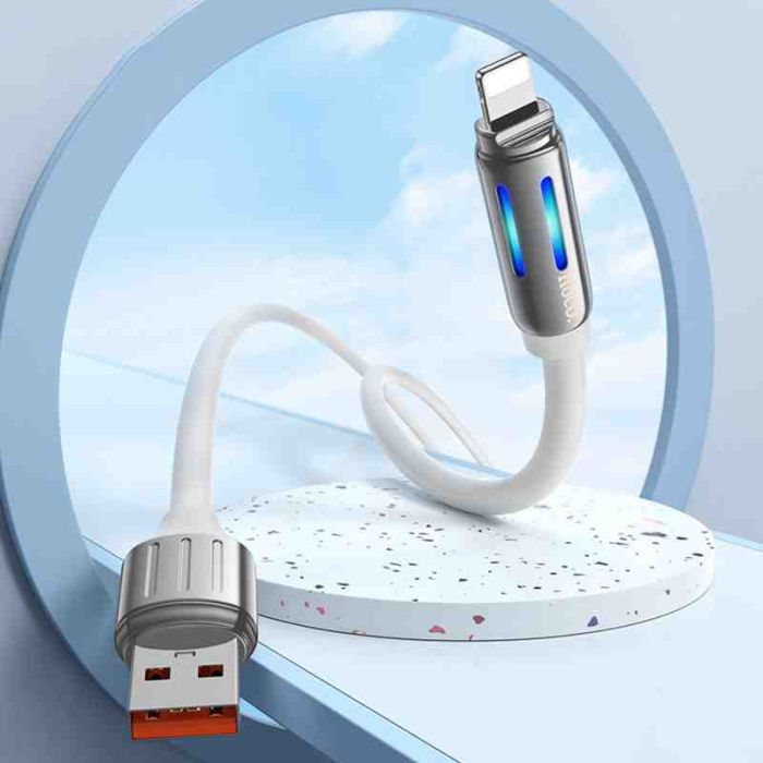 Дата кабель Hoco U136 Prize USB to Lightning 2.4A (1.2m)