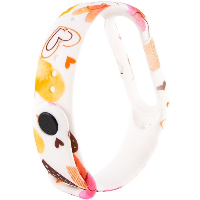 Силіконовий ремінець з малюнком для Xiaomi Mi Band 5 / 6