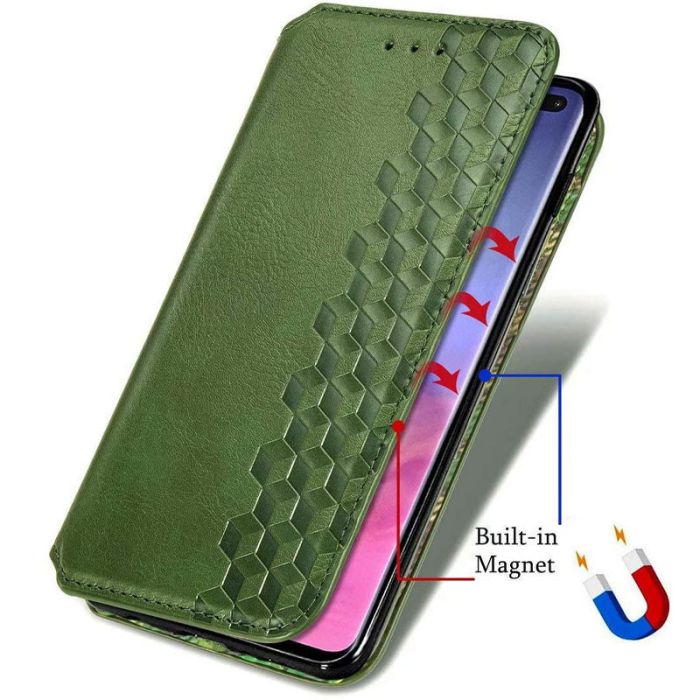 Шкіряний чохол книжка GETMAN Cubic (PU) для Samsung Galaxy M33 5G