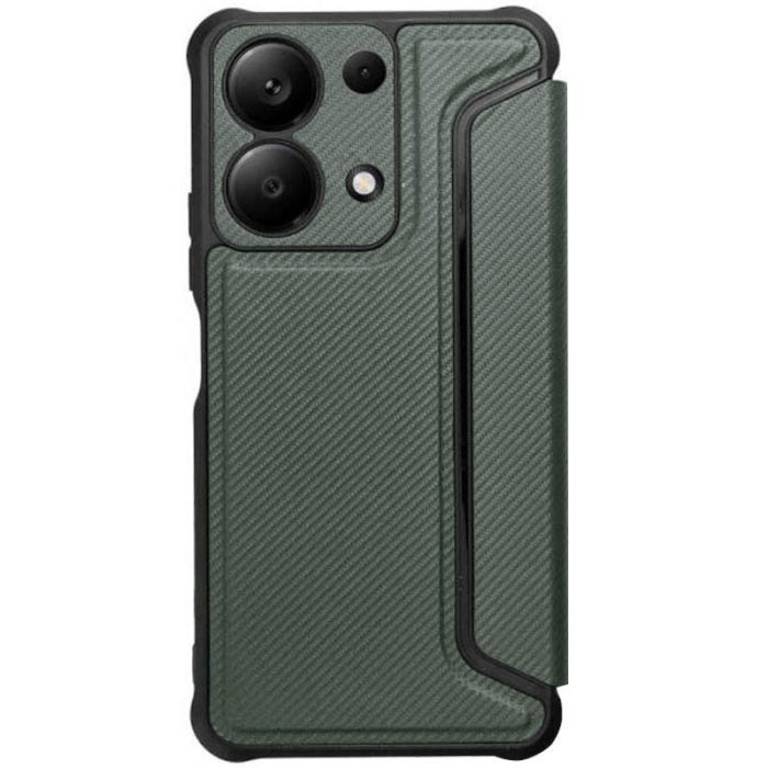 Шкіряний чохол книжка GETMAN Razor (PU) для Xiaomi Redmi 13 4G / Poco M6 4G