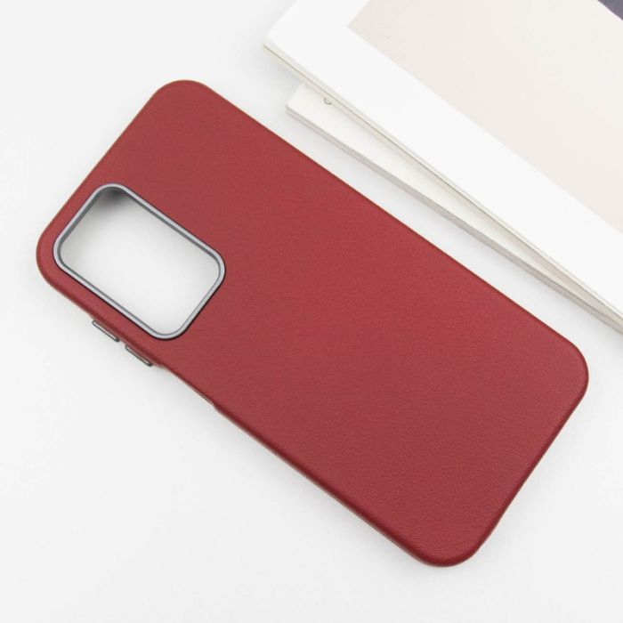 Шкіряний чохол Leather Case Metal Buttons для Samsung Galaxy A25 5G