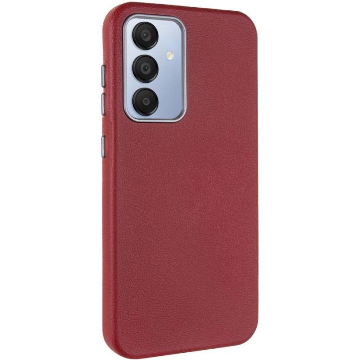 Шкіряний чохол Leather Case Metal Buttons для Samsung Galaxy S23 FE