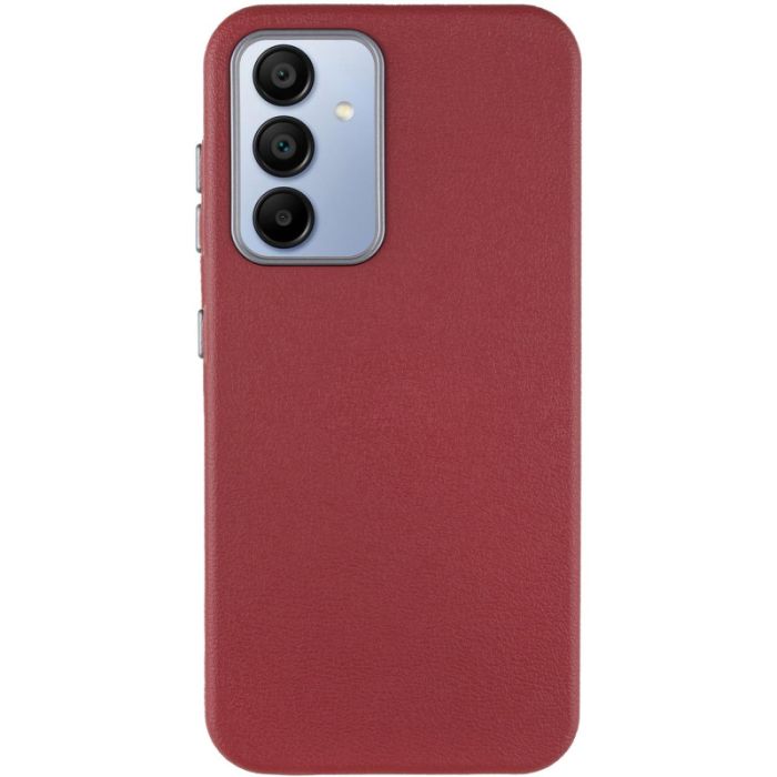 Шкіряний чохол Leather Case Metal Buttons для Samsung Galaxy S24 / S25