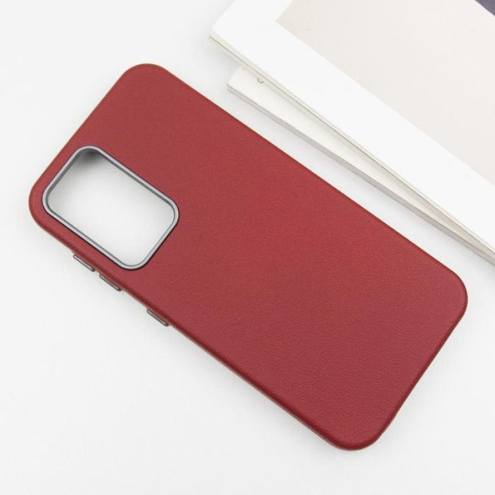 Шкіряний чохол Leather Case Metal Buttons для Samsung Galaxy S24 / S25