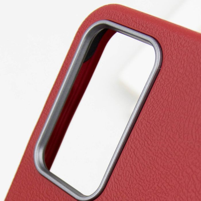 Шкіряний чохол Leather Case Metal Buttons для Samsung Galaxy S24 / S25