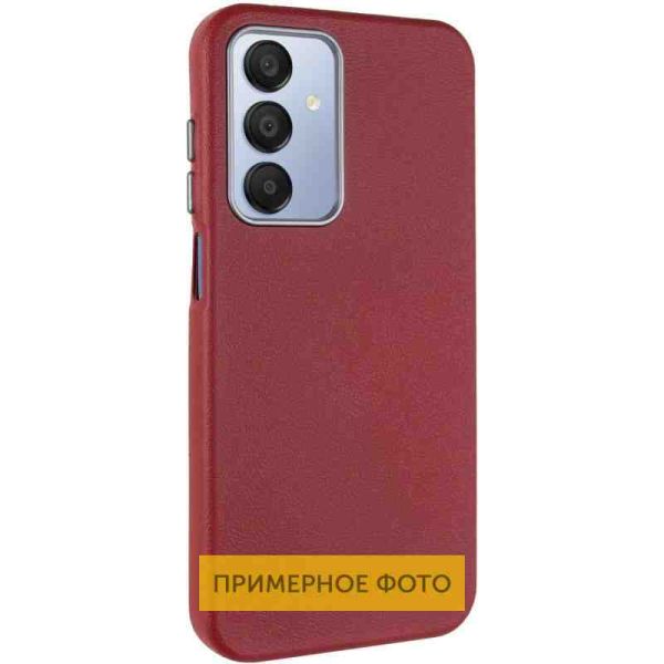 Шкіряний чохол Leather Case Metal Buttons для Samsung Galaxy S24 Ultra