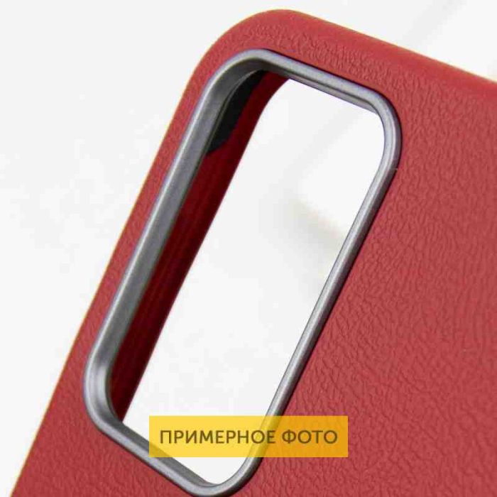 Шкіряний чохол Leather Case Metal Buttons для Samsung Galaxy S24 Ultra