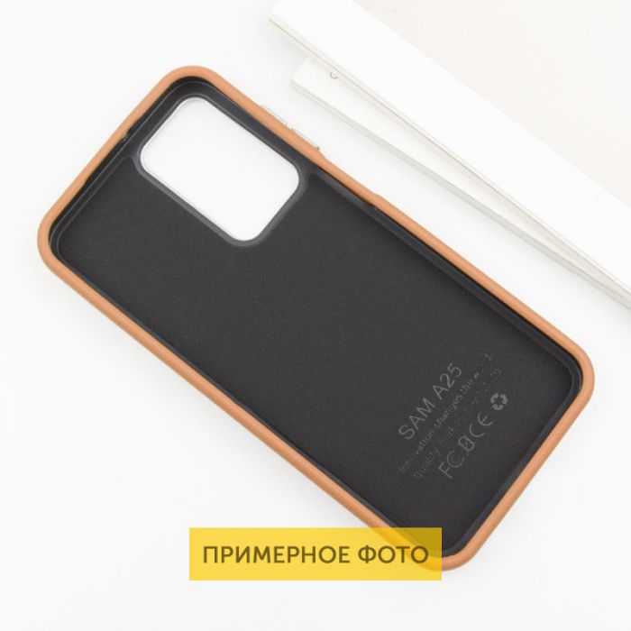 Шкіряний чохол Leather Case Metal Buttons для Xiaomi Redmi 13C / Poco C65