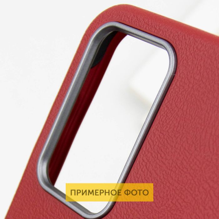 Шкіряний чохол Leather Case Metal Buttons для Xiaomi Redmi 13C / Poco C65