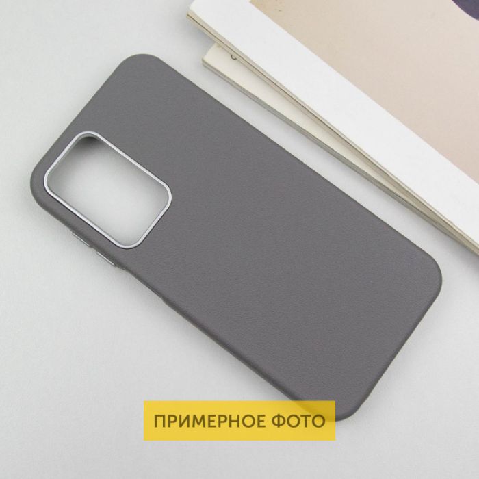 Шкіряний чохол Leather Case Metal Buttons для Xiaomi Redmi 13C / Poco C65