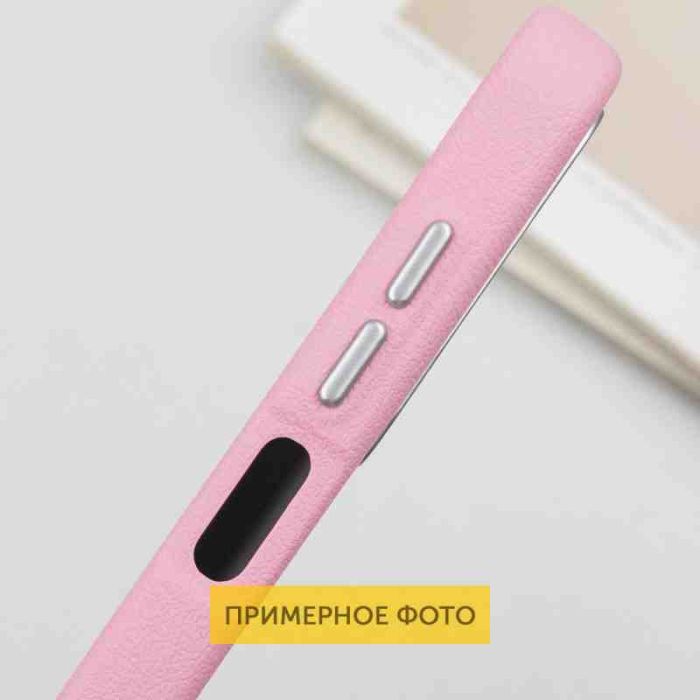 Шкіряний чохол Leather Case Metal Buttons для Xiaomi Redmi Note 13 4G