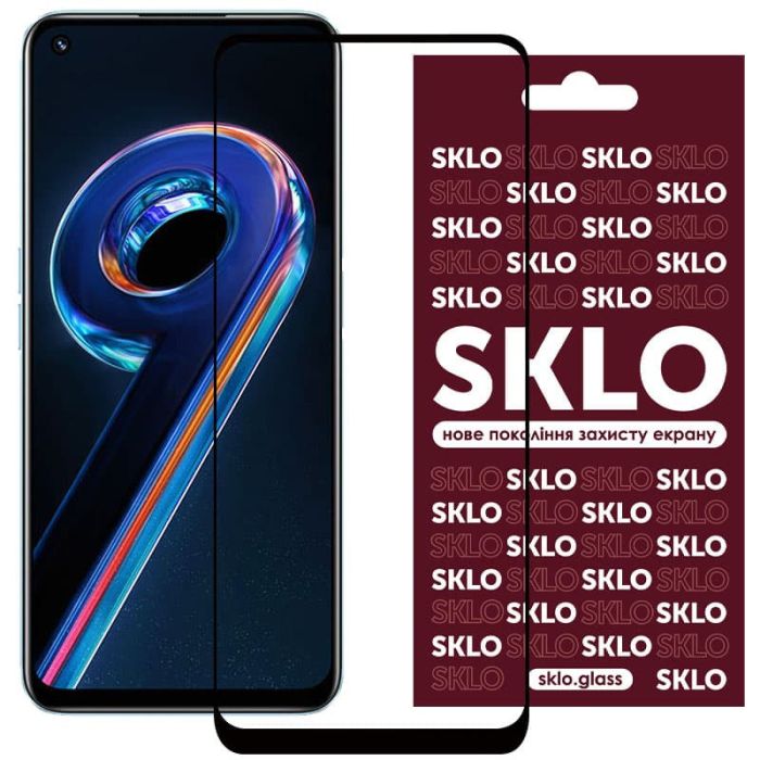 Захисне скло SKLO 3D для Realme 9 Pro / 9i / 9 5G / C35 / OnePlus Nord CE 2 Lite 5G