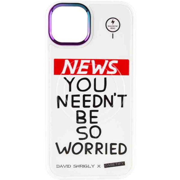 TPU+PC чохол Funny pictures with MagSafe для Apple iPhone 13 (6.1")