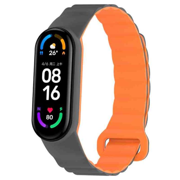 Ремінець Dual-color Magnetic для Xiaomi Mi Band 7/6/5/4/3