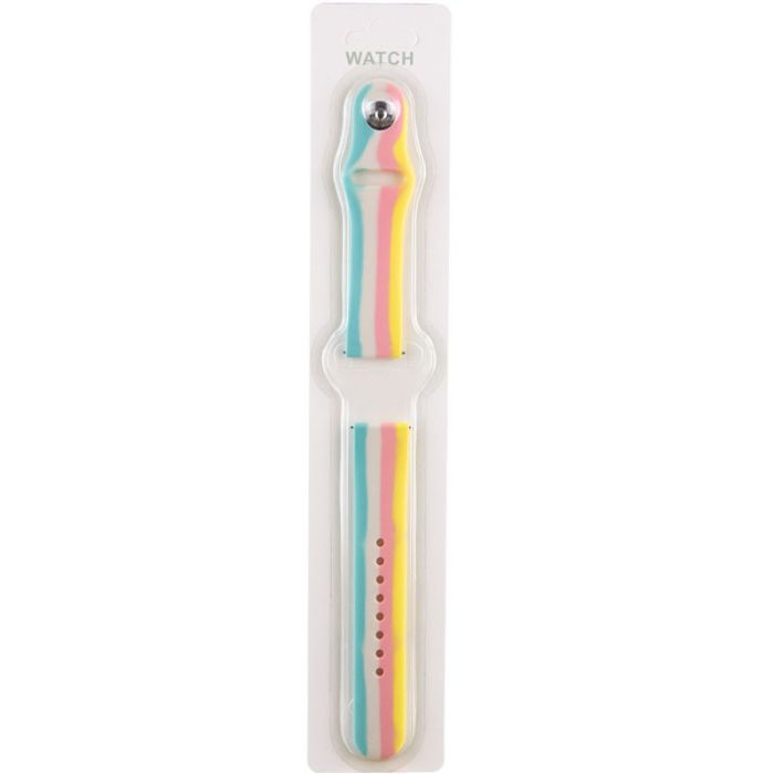 Силіконовий ремінець Rainbow для Smart Watch 20mm