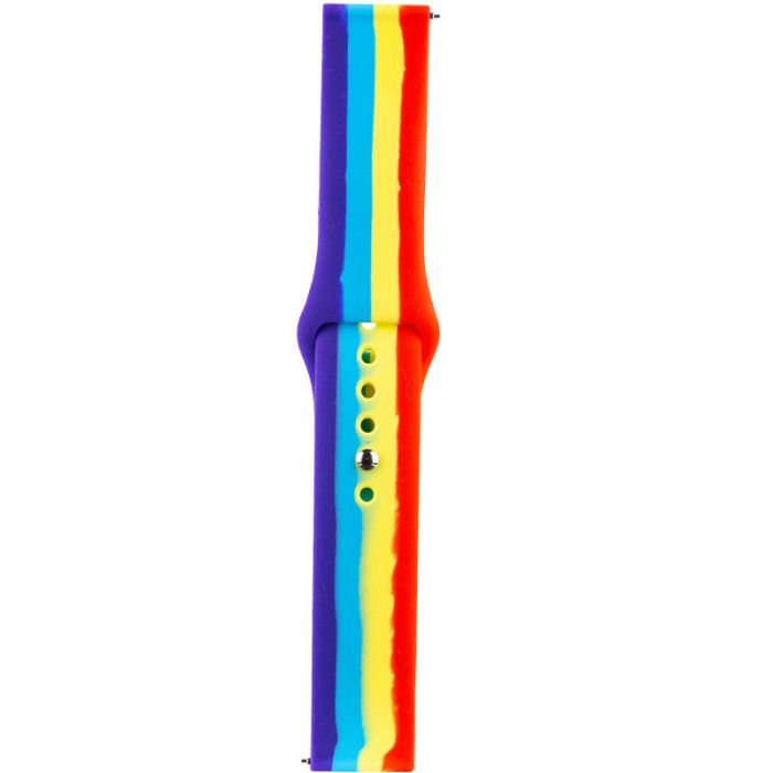 Силіконовий ремінець Rainbow для Smart Watch 20mm