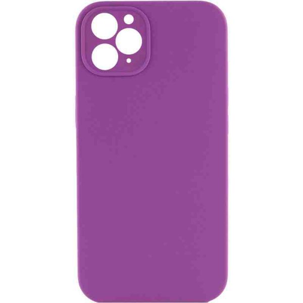 Silicone Case Square Full Camera Protective (AA) NOLOGO для Apple iPhone 11 Pro (5.8")