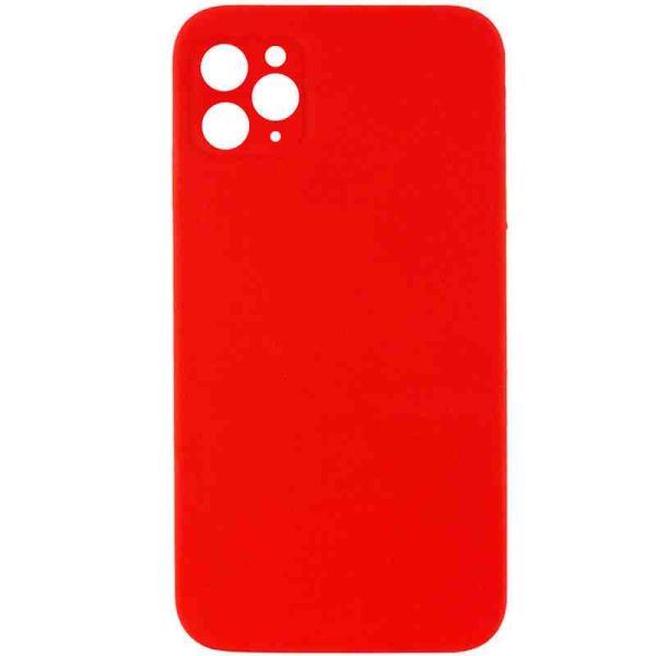 Silicone Case Square Full Camera Protective (AA) NOLOGO для Apple iPhone 11 Pro (5.8")