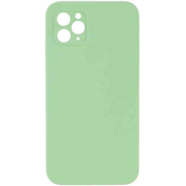 Silicone Case Square Full Camera Protective (AA) NOLOGO для Apple iPhone 11 Pro (5.8")