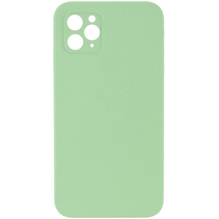 Silicone Case Square Full Camera Protective (AA) NOLOGO для Apple iPhone 11 Pro Max (6.5")