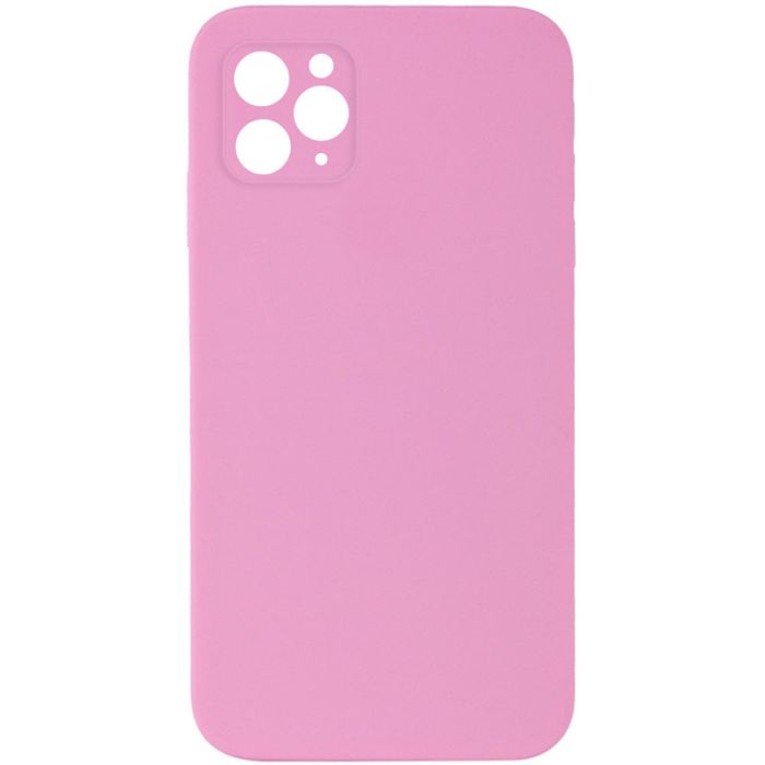 Silicone Case Square Full Camera Protective (AA) NOLOGO для Apple iPhone 11 Pro Max (6.5")