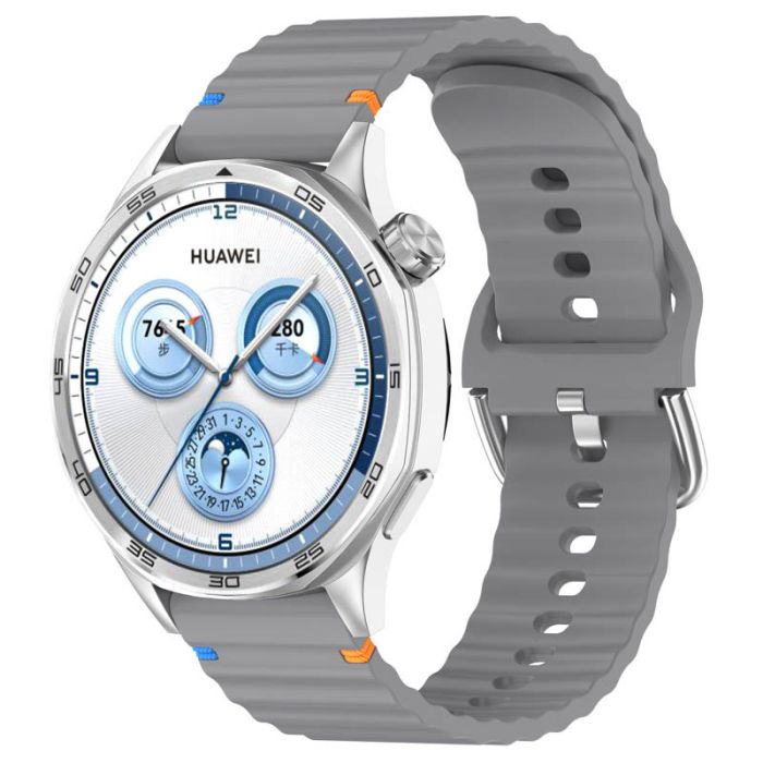 Силіконовий ремінець Wavy для Smart Watch 22mm