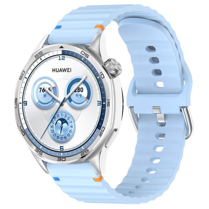 Силіконовий ремінець Wavy для Smart Watch 22mm
