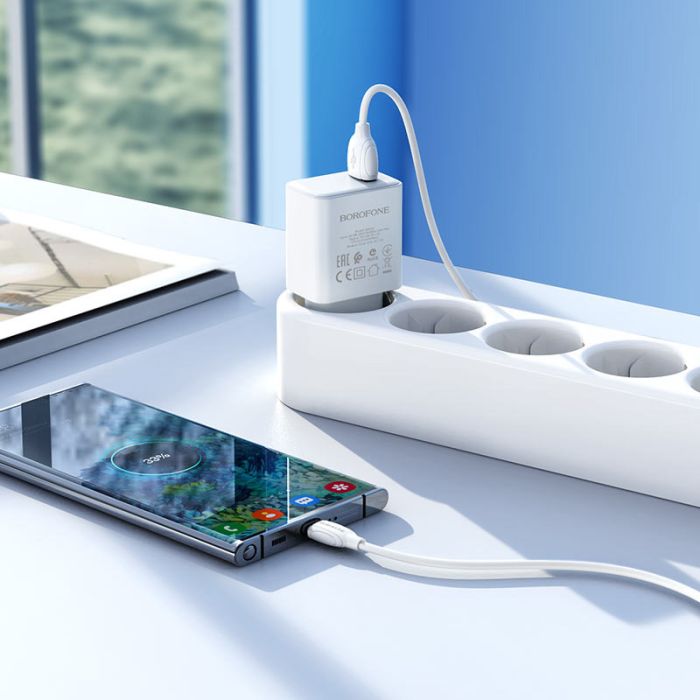 МЗП Borofone BA66A QC3.0 (1USB-A)