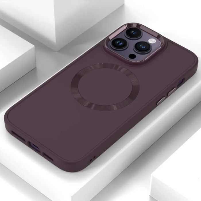 TPU чохол Bonbon Metal Style with MagSafe для Apple iPhone 16 Pro Max (6.9")