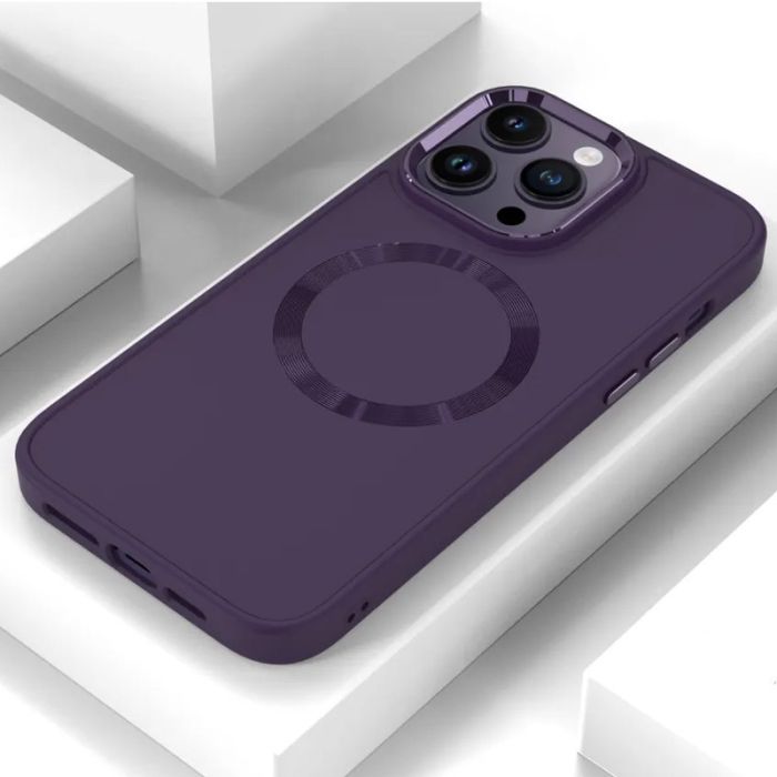 TPU чохол Bonbon Metal Style with MagSafe для Apple iPhone 16 Pro Max (6.9")