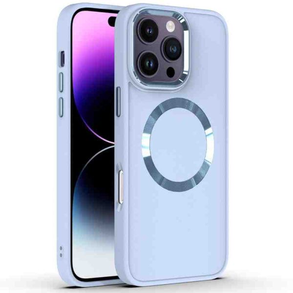 TPU чохол Bonbon Metal Style with MagSafe для Apple iPhone 16 Pro Max (6.9")