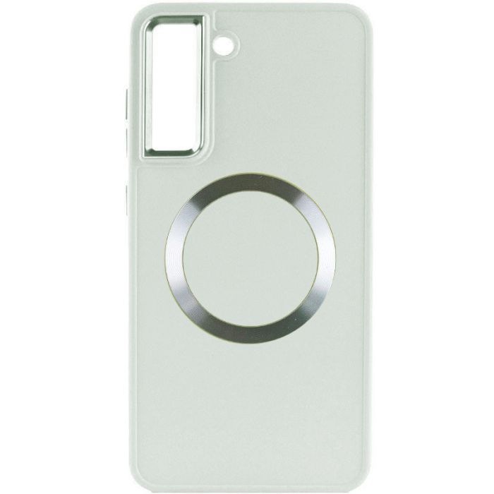 TPU чохол Bonbon Metal Style with MagSafe для Samsung Galaxy S21 FE